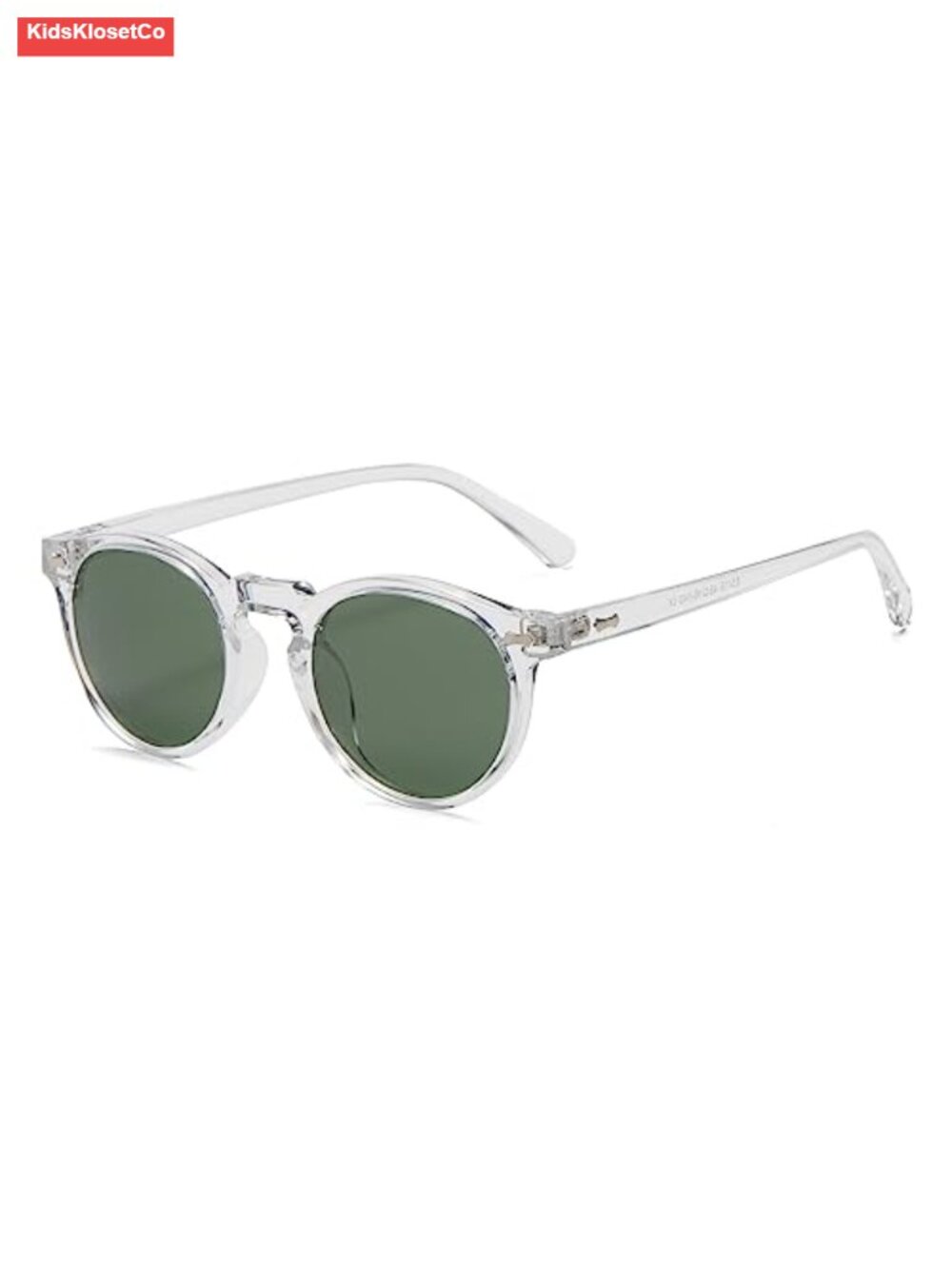 Kids Polarized Round Sunglasses with UV400 Protection